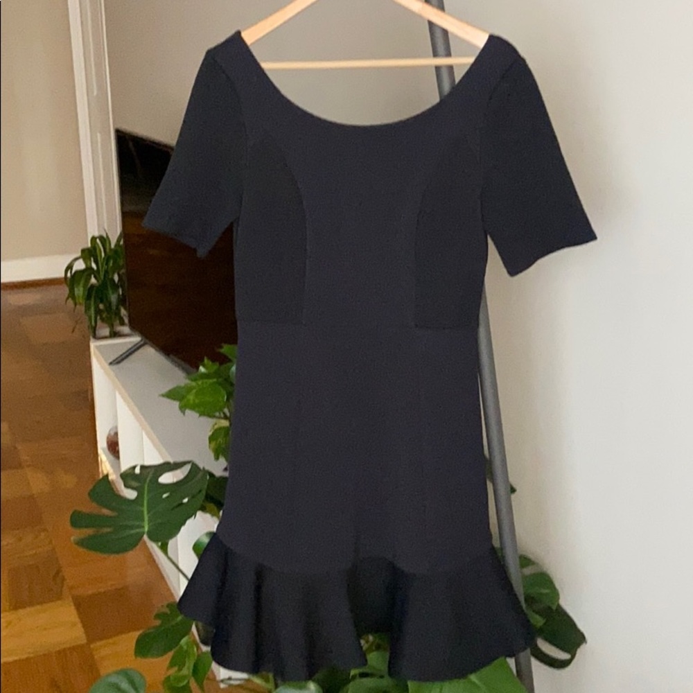 Anthropologie Black Dress Sz 10